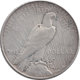 1934 SILVER PEACE DOLLAR USA - SILVER WORLD COINS - Cambridgeshire Coins