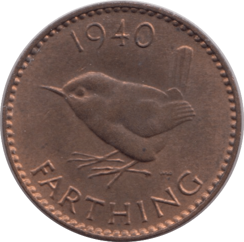 19340 FARTHING ( UNC ) - Farthing - Cambridgeshire Coins