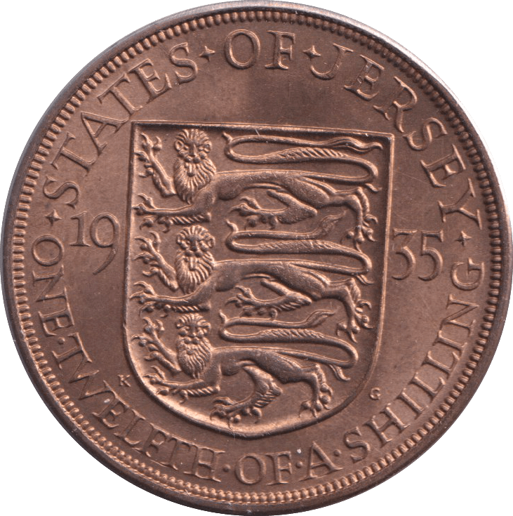 1935 1/12 SHILLING - PENNY - Cambridgeshire Coins