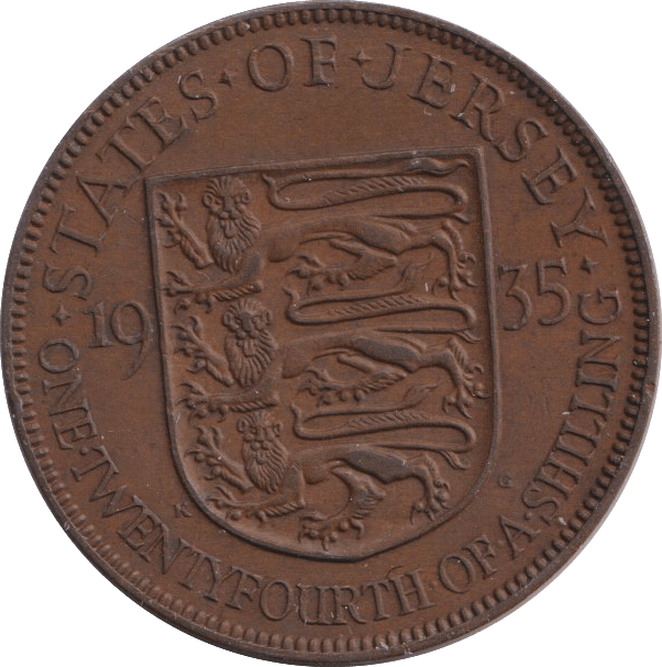 1935 1/24 SHILLING - PENNY - Cambridgeshire Coins