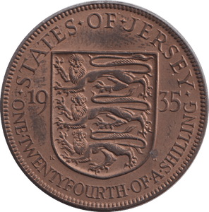 1935 1/24 SHILLING - PENNY - Cambridgeshire Coins