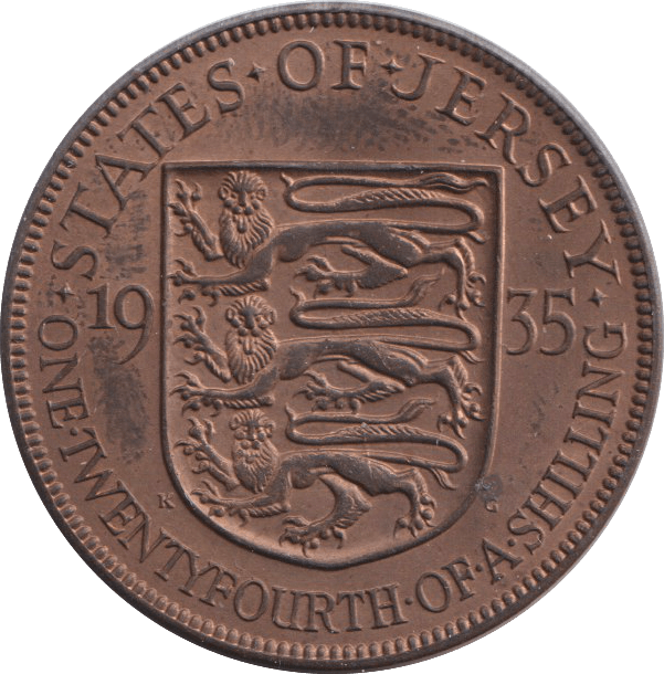1935 1/24 SHILLING - PENNY - Cambridgeshire Coins