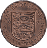 1935 1/24 SHILLING - PENNY - Cambridgeshire Coins