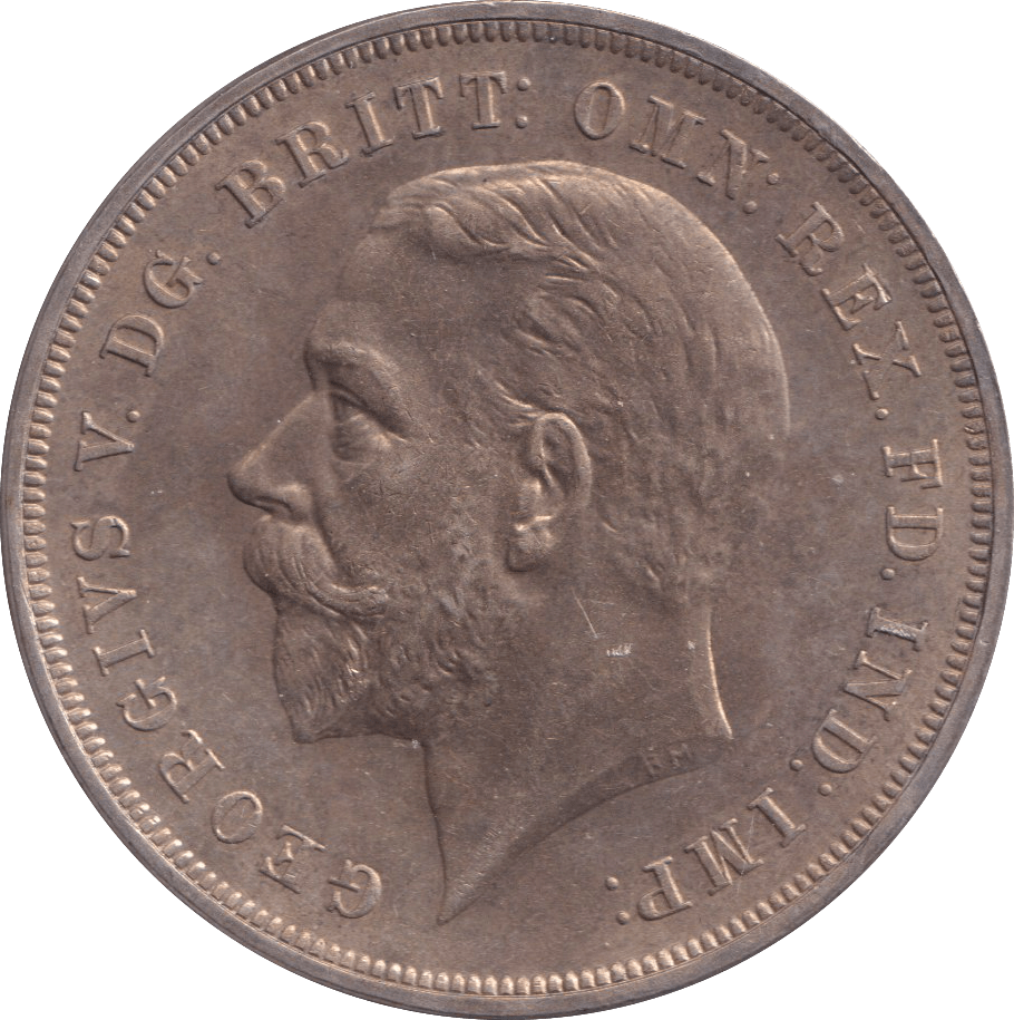 1935 CROWN ( AUNC ) - CROWN - Cambridgeshire Coins