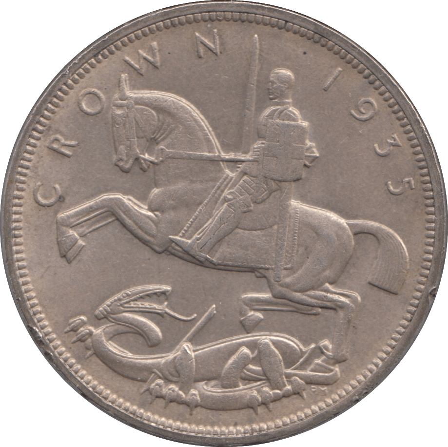 1935 CROWN ( AUNC ) XXV - CROWN - Cambridgeshire Coins