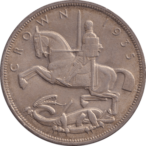 1935 CROWN ( EF ) - CROWN - Cambridgeshire Coins