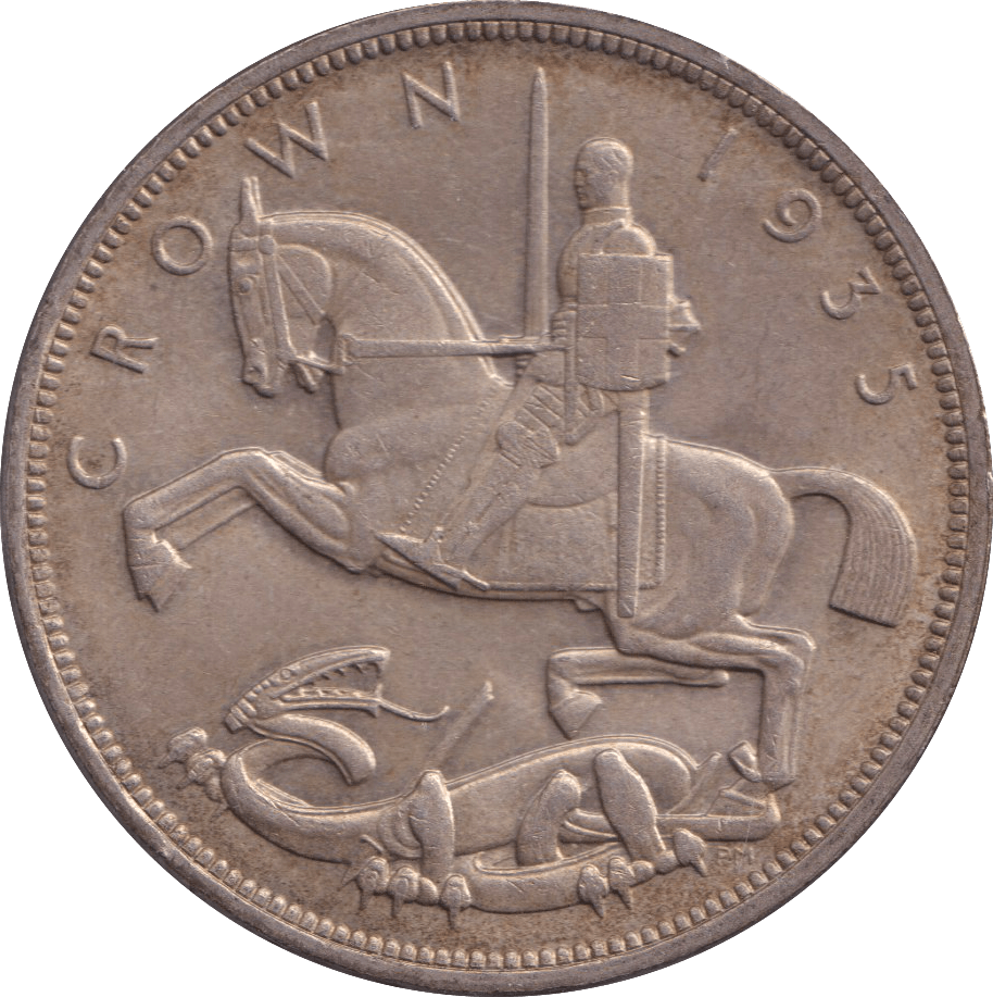 1935 CROWN ( EF ) - CROWN - Cambridgeshire Coins