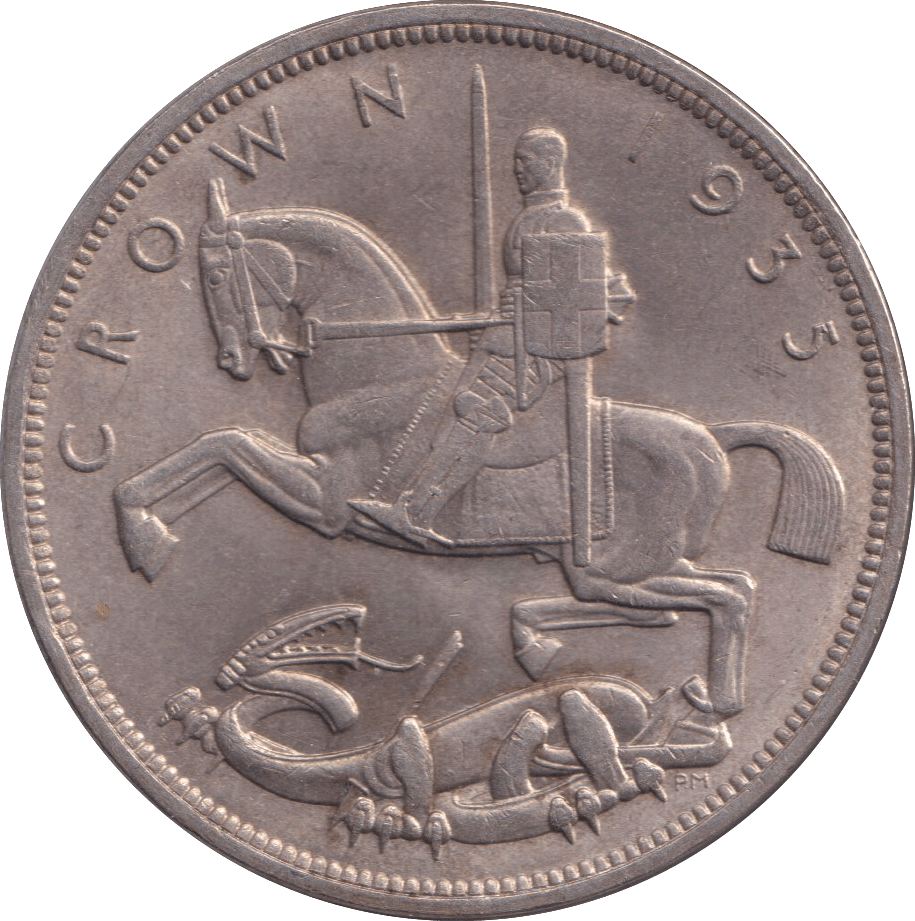 1935 CROWN ( EF ) - CROWN - Cambridgeshire Coins