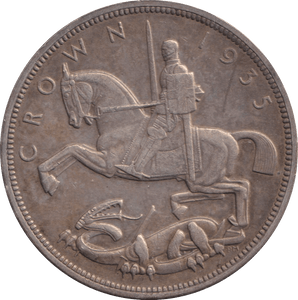 1935 CROWN ( EF ) - CROWN - Cambridgeshire Coins