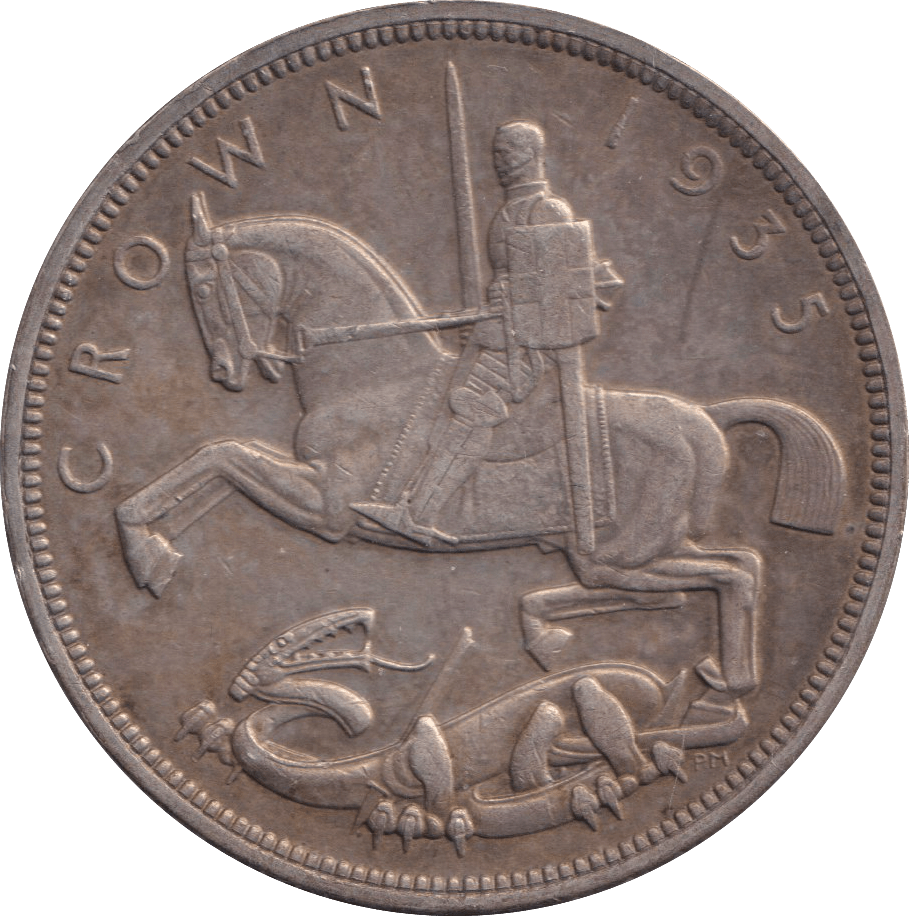 1935 CROWN ( EF ) - CROWN - Cambridgeshire Coins