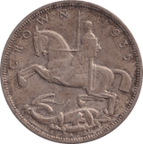 1935 CROWN ( EF ) - CROWN - Cambridgeshire Coins