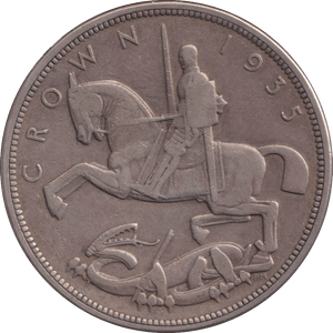 1935 CROWN ( GF ) - CROWN - Cambridgeshire Coins