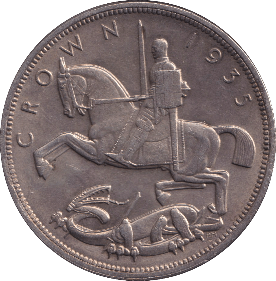 1935 CROWN ( UNC ) - CROWN - Cambridgeshire Coins