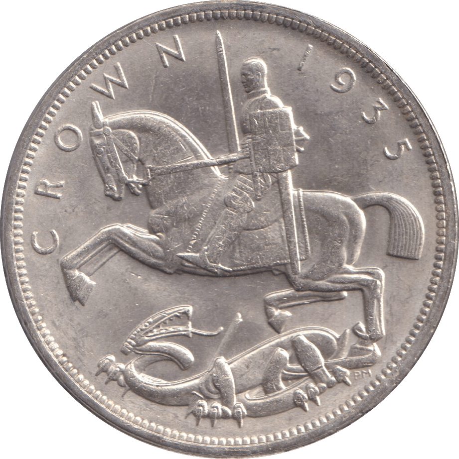 1935 CROWN ( UNC ) - CROWN - Cambridgeshire Coins