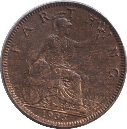 1935 FARTHING ( EF ) - FARTHING - Cambridgeshire Coins