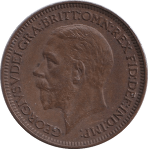 1935 FARTHING ( GVF ) - FARTHING - Cambridgeshire Coins