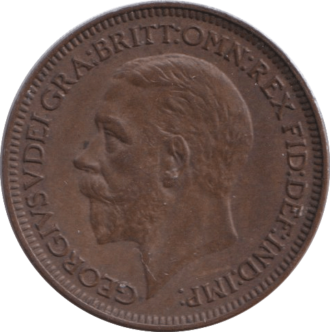 1935 FARTHING ( GVF ) - FARTHING - Cambridgeshire Coins