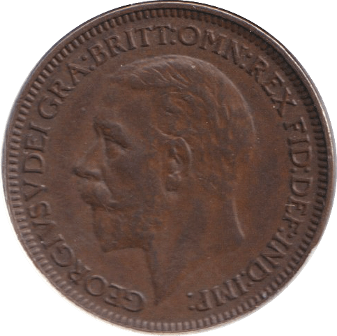 1935 FARTHING ( GVF ) - FARTHING - Cambridgeshire Coins