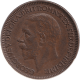 1935 FARTHING ( GVF ) - FARTHING - Cambridgeshire Coins