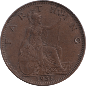 1935 FARTHING ( GVF ) - FARTHING - Cambridgeshire Coins