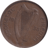 1935 FARTHING IRELAND - WORLD COINS - Cambridgeshire Coins