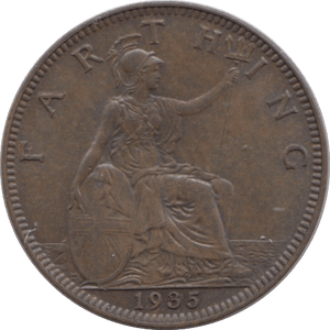 1935 FARTHING ( UNC ) - Farthing - Cambridgeshire Coins