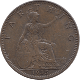 1935 FARTHING ( UNC ) - Farthing - Cambridgeshire Coins