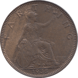 1935 FARTHING ( UNC ) - FARTHING - Cambridgeshire Coins