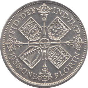 1935 FLORIN ( AUNC ) - FLORIN - Cambridgeshire Coins