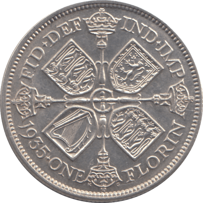 1935 FLORIN ( AUNC ) - FLORIN - Cambridgeshire Coins