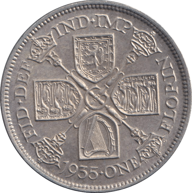 1935 FLORIN ( AUNC ) - FLORIN - Cambridgeshire Coins