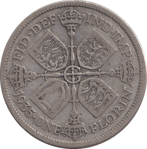 1935 FLORIN ( FINE ) - FLORIN - Cambridgeshire Coins