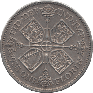 1935 FLORIN ( GVF ) - FLORIN - Cambridgeshire Coins