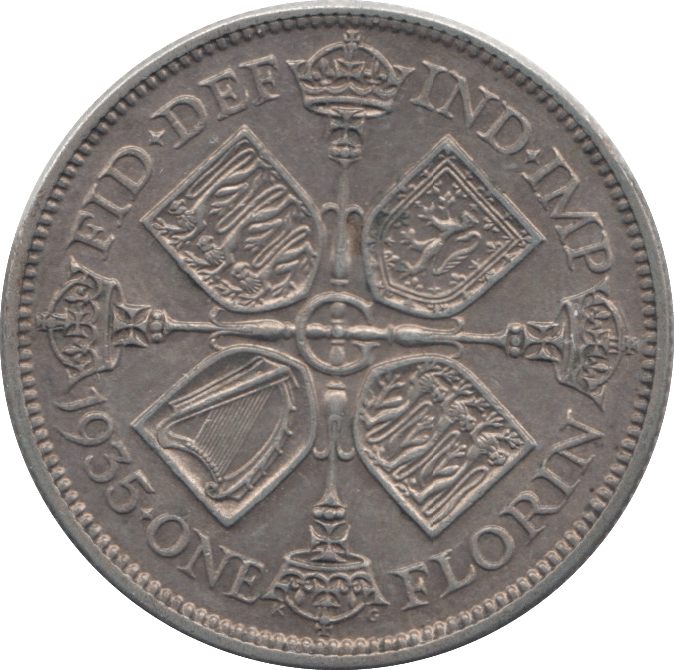 1935 FLORIN ( GVF ) - FLORIN - Cambridgeshire Coins