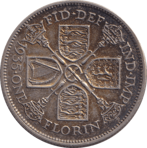 1935 FLORIN ( GVF ) - FLORIN - Cambridgeshire Coins