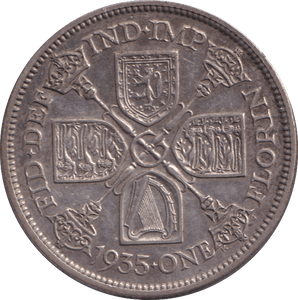 1935 FLORIN ( GVF ) - FLORIN - Cambridgeshire Coins