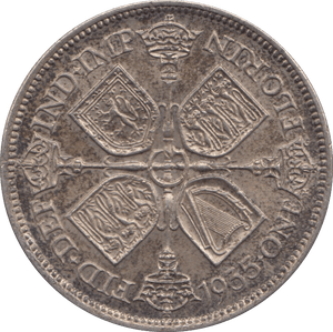 1935 FLORIN ( UNC ) - FLORIN - Cambridgeshire Coins