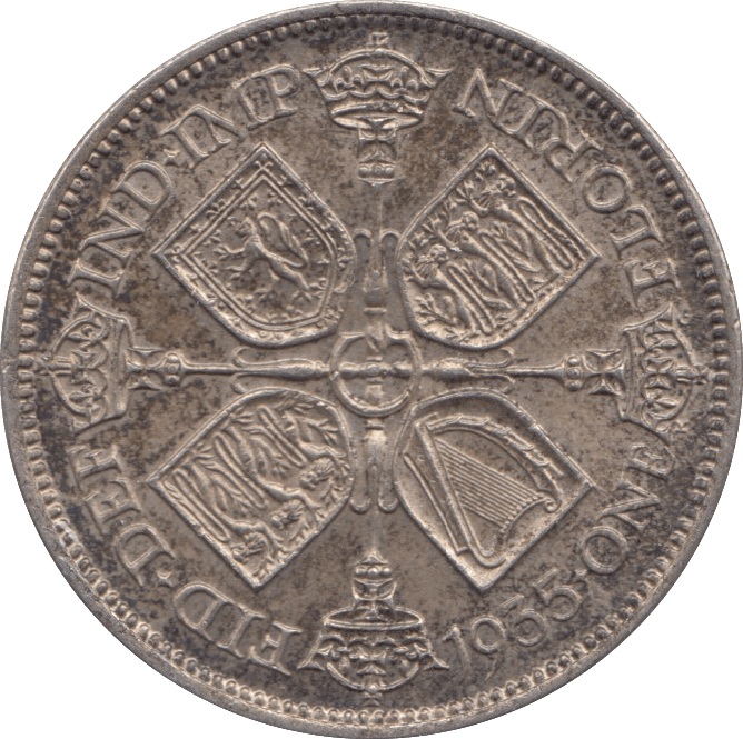 1935 FLORIN ( UNC ) - FLORIN - Cambridgeshire Coins