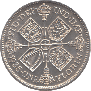 1935 FLORIN ( UNC ) - FLORIN - Cambridgeshire Coins