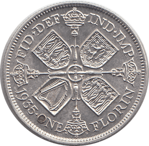 1935 FLORIN ( UNC ) - FLORIN - Cambridgeshire Coins