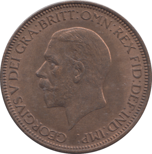 1935 HALF PENNY ( BU ) - HALFPENNY - Cambridgeshire Coins
