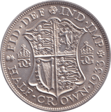 1935 HALFCROWN ( AUNC ) - Halfcrown - Cambridgeshire Coins