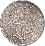 1935 HALFCROWN ( AUNC ) - HALFCROWN - Cambridgeshire Coins