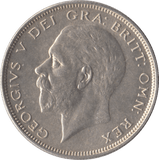 1935 HALFCROWN ( BU ) - HALFCROWN - Cambridgeshire Coins