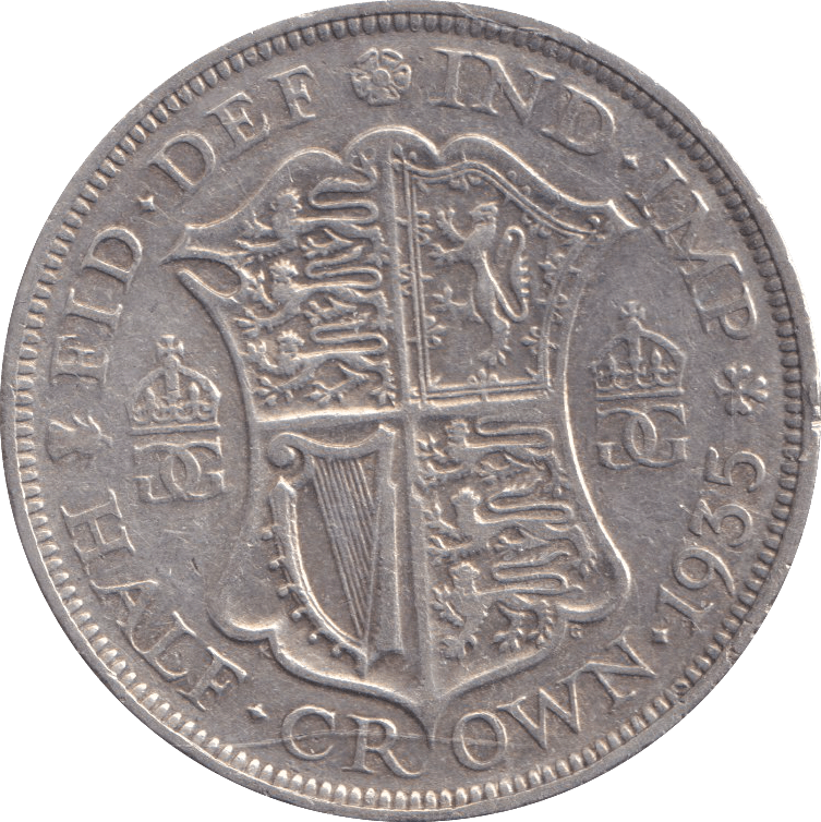 1935 HALFCROWN ( GF ) - HALFCROWN - Cambridgeshire Coins