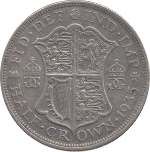 1935 HALFCROWN ( GF ) - HALFCROWN - Cambridgeshire Coins
