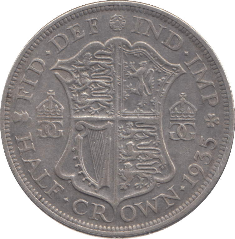 1935 HALFCROWN ( GF ) - HALFCROWN - Cambridgeshire Coins