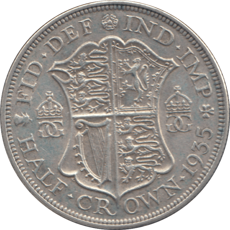 1935 HALFCROWN ( GVF ) - HALFCROWN - Cambridgeshire Coins