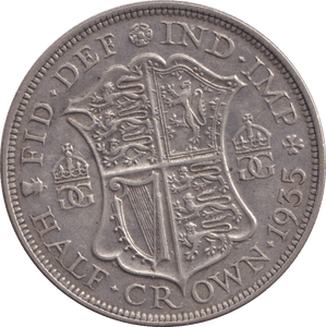1935 HALFCROWN ( VF ) - HALFCROWN - Cambridgeshire Coins