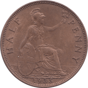 1935 HALFPENNY ( UNC ) - HALFPENNY - Cambridgeshire Coins